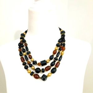 Three Tier Vintage Beads